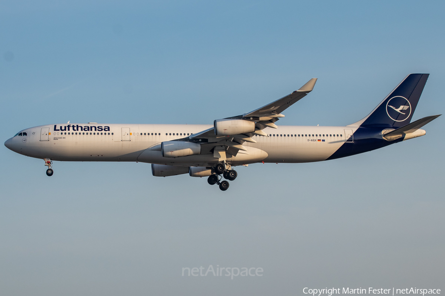 Lufthansa Airbus A340-313X (D-AIGX) | Photo 403693