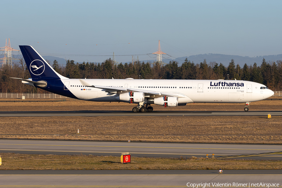 Lufthansa Airbus A340-313X (D-AIGX) | Photo 681070