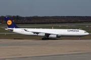 Lufthansa Airbus A340-313X (D-AIGX) at  Hamburg - Fuhlsbuettel (Helmut Schmidt), Germany