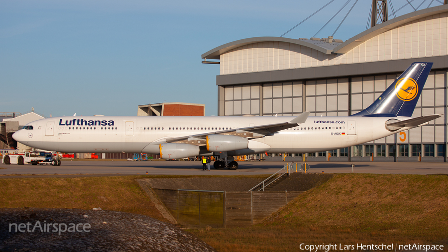 Lufthansa Airbus A340-313X (D-AIGX) | Photo 424803