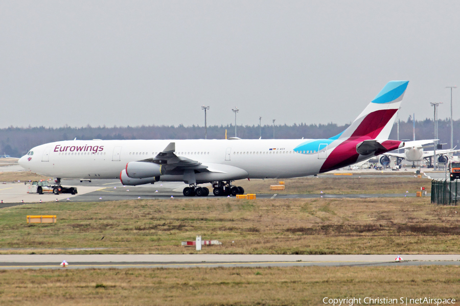 Eurowings Airbus A340-313X (D-AIGY) | Photo 214462