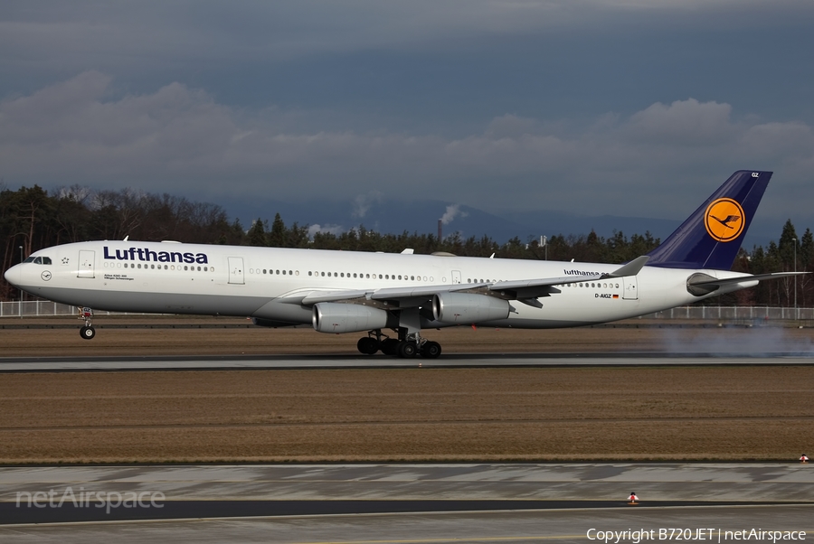 Lufthansa Airbus A340-313X (D-AIGZ) | Photo 36069