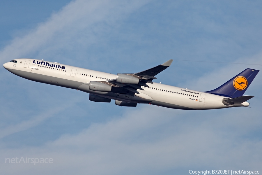 Lufthansa Airbus A340-313X (D-AIGZ) | Photo 63525