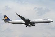 Lufthansa Airbus A340-642 (D-AIHA) at  Frankfurt am Main, Germany