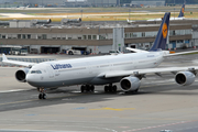 Lufthansa Airbus A340-642 (D-AIHB) at  Frankfurt am Main, Germany