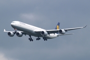 Lufthansa Airbus A340-642 (D-AIHB) at  Frankfurt am Main, Germany