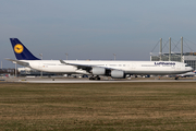 Lufthansa Airbus A340-642 (D-AIHB) at  Munich, Germany