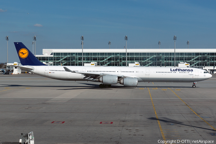 Lufthansa Airbus A340-642 (D-AIHB) | Photo 154070