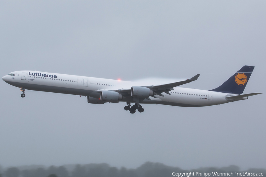Lufthansa Airbus A340-642 (D-AIHB) | Photo 195049
