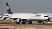 Lufthansa Airbus A340-642 (D-AIHC) at  Frankfurt am Main, Germany