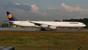 Lufthansa Airbus A340-642 (D-AIHC) at  Frankfurt am Main, Germany