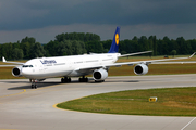 Lufthansa Airbus A340-642 (D-AIHC) at  Munich, Germany