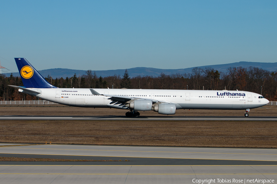 Lufthansa Airbus A340-642 (D-AIHD) | Photo 304543