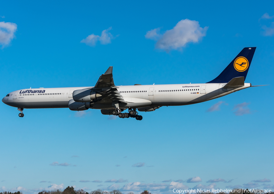 Lufthansa Airbus A340-642 (D-AIHD) | Photo 229407