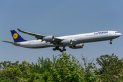 Lufthansa Airbus A340-642 (D-AIHD) at  New York - John F. Kennedy International, United States