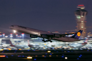 Lufthansa Airbus A340-642 (D-AIHD) at  Los Angeles - International, United States