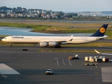 Lufthansa Airbus A340-642 (D-AIHE) at  Boston - Logan International, United States