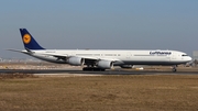 Lufthansa Airbus A340-642 (D-AIHE) at  Frankfurt am Main, Germany