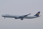 Lufthansa Airbus A340-642 (D-AIHE) at  Frankfurt am Main, Germany