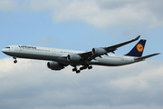 Lufthansa Airbus A340-642 (D-AIHE) at  Frankfurt am Main, Germany