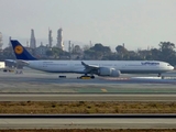 Lufthansa Airbus A340-642 (D-AIHE) at  Los Angeles - International, United States