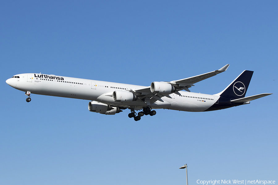 Lufthansa Airbus A340-642 (D-AIHE) | Photo 357875