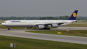 Lufthansa Airbus A340-642 (D-AIHE) at  Munich, Germany