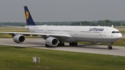 Lufthansa Airbus A340-642 (D-AIHE) at  Munich, Germany
