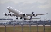 Lufthansa Airbus A340-642 (D-AIHE) at  Munich, Germany