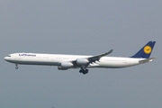Lufthansa Airbus A340-642 (D-AIHF) at  Frankfurt am Main, Germany