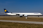Lufthansa Airbus A340-642 (D-AIHF) at  Munich, Germany