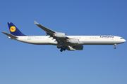 Lufthansa Airbus A340-642 (D-AIHH) at  Frankfurt am Main, Germany