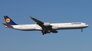 Lufthansa Airbus A340-642 (D-AIHH) at  Frankfurt am Main, Germany