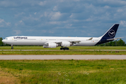 Lufthansa Airbus A340-642 (D-AIHI) at  Leipzig/Halle - Schkeuditz, Germany