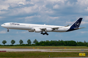 Lufthansa Airbus A340-642 (D-AIHI) at  Leipzig/Halle - Schkeuditz, Germany