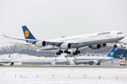 Lufthansa Airbus A340-642 (D-AIHI) at  Munich, Germany