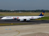 Lufthansa Airbus A340-642 (D-AIHK) at  Dusseldorf - International, Germany