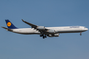 Lufthansa Airbus A340-642 (D-AIHK) at  Frankfurt am Main, Germany