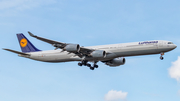 Lufthansa Airbus A340-642 (D-AIHK) at  Frankfurt am Main, Germany