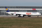 Lufthansa Airbus A340-642 (D-AIHK) at  Munich, Germany