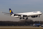 Lufthansa Airbus A340-642 (D-AIHK) at  Munich, Germany