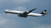 Lufthansa Airbus A340-642 (D-AIHL) at  Frankfurt am Main, Germany