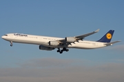 Lufthansa Airbus A340-642 (D-AIHL) at  Frankfurt am Main, Germany