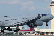 Lufthansa Airbus A340-642 (D-AIHL) at  Miami - International, United States