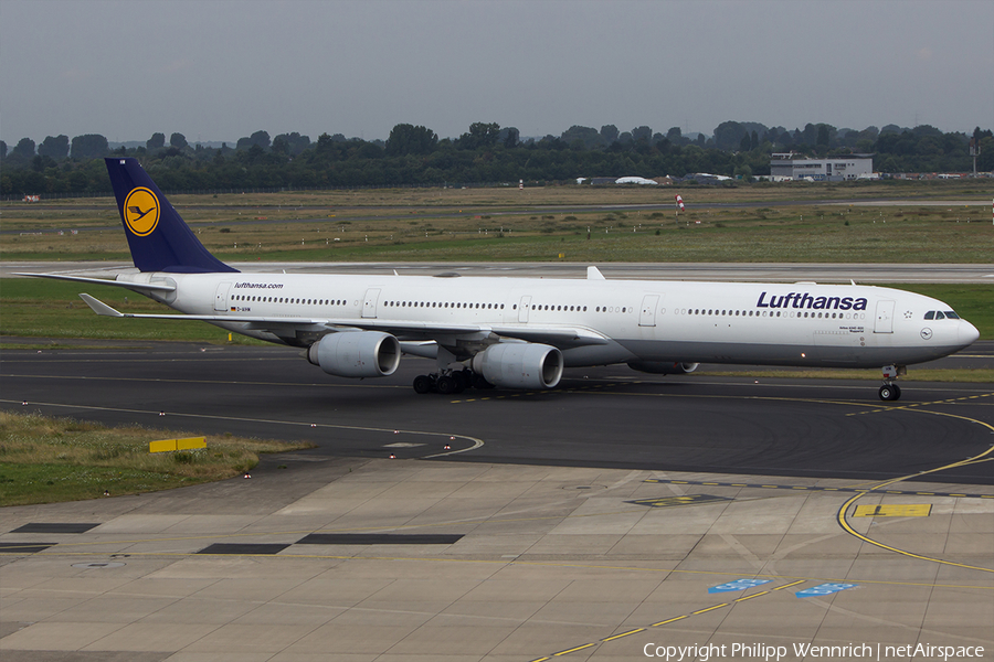 Lufthansa Airbus A340-642 (D-AIHM) | Photo 117494