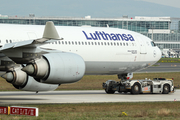 Lufthansa Airbus A340-642 (D-AIHM) at  Dusseldorf - International, Germany