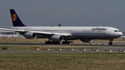 Lufthansa Airbus A340-642 (D-AIHM) at  Frankfurt am Main, Germany