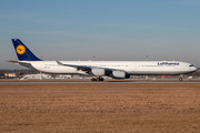 Lufthansa Airbus A340-642 (D-AIHM) at  Munich, Germany