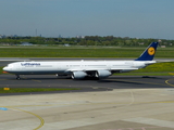 Lufthansa Airbus A340-642X (D-AIHP) at  Dusseldorf - International, Germany