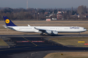 Lufthansa Airbus A340-642 (D-AIHS) at  Dusseldorf - International, Germany